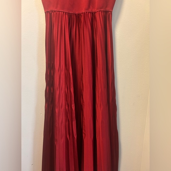 Theory Knit Combo Dress in Recycled Satin - Picture 5 of 14